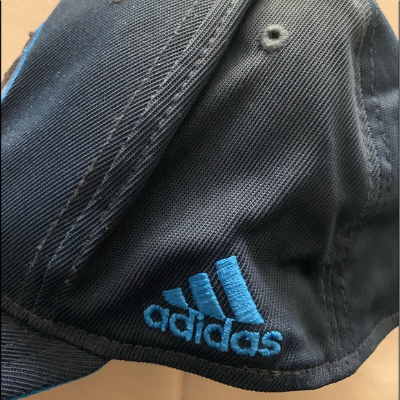 Adidas Dallas Mavericks Fitted Unisex Fan Hat/ Navy Blue/ Size s/m like new - Picture 4 of 6